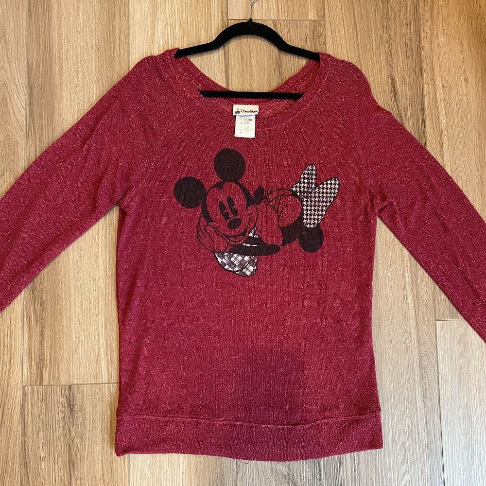 Disney Parks 2015 Mickey and Minnie Holiday Sweater